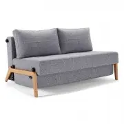 Sofa Rozkładana Cubed Dębowa Podstawa Innovation