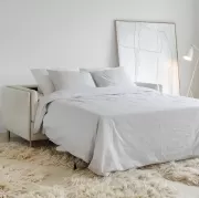 Sofa z funkcją spania Pixie 2,5 seat kremowa Sits