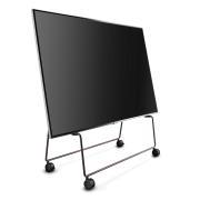 Stojak na kółkach pod telewizor Carry fioletowy Please Wait to be Seated