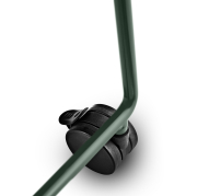 Stojak na kółkach pod telewizor Carry zielony Please Wait to be Seated