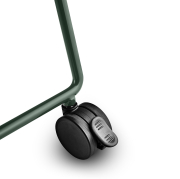 Stojak na kółkach pod telewizor Carry zielony Please Wait to be Seated