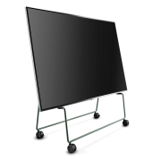 Stojak na kółkach pod telewizor Carry zielony Please Wait to be Seated