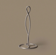 Stojak na ręcznik papierowy Curvature srebrny Ferm Living