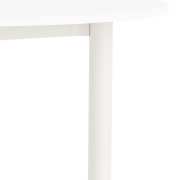 Stół Annex 110 cm biały laminat HAY