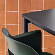 Stół Annex Flush 200 cm ciemnoszare linoleum HAY