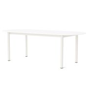 Stół Annex Oblong 220 cm biały laminat HAY