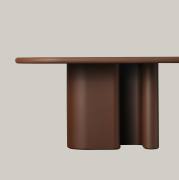 Stół Bonbon 3 220 cm brązowy miniforms
