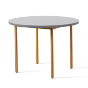 Stół Two-Colour 105 cm jasnoszary-ochra Hay