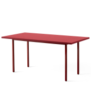 Stół Two-Colour 160 cm czerwony Hay