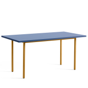 Stół Two-Colour 160 cm niebieski-ochra Hay