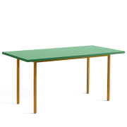 Stół Two-Colour 160 cm zielony-ochra Hay