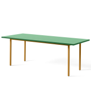 Stół Two-Colour 200 cm zielony-ochra Hay