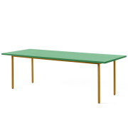 Stół Two-Colour 240 cm zielony-ochra Hay
