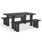 Stół Banda 180 cm czarny Teulat