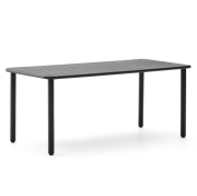 Stół ogrodowy Brai 180 cm ciemnoszary kave home