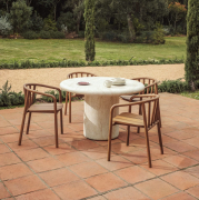 Stół ogrodowy Drasi 122 cm kave home