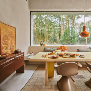 Stół prostokątny 220 cm oliwkowy HKliving