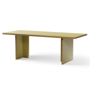 Stół prostokątny 220 cm oliwkowy HKliving