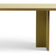 Stół prostokątny 220 cm oliwkowy HKliving