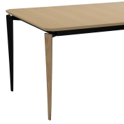 Stół rozkładany Edge 200-300 cm dąb bielony Dan-Form