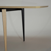 Stół rozkładany Edge 200-300 cm dąb bielony Dan-Form