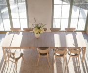 Stół rozkładany Gardner 200-300 cm dąb bielony Rowico