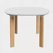 Stół Analog 185 cm biały laminat Fritz Hansen