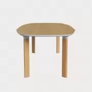 Stół Analog 245 cm fornir dąb Fritz Hansen