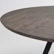 Stół Carradale 150 cm dębowy brązowy Rowico