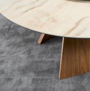 Stół Icaro 160 cm golden onyx Calligaris