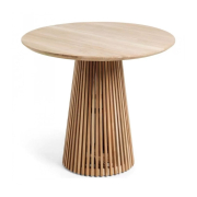 Stół Jeanette 90 cm naturalny kave home