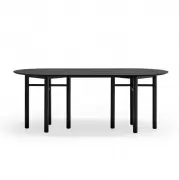Stół Junco 200 cm czarny Teulat