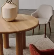 Stół Mailen 120 cm naturalny kave home