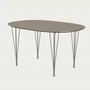 Stół Superellipse 135 cm laminat special brąz Fritz Hansen