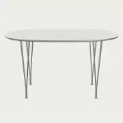 Stół Superellipse 135 cm laminat standard biały Fritz Hansen