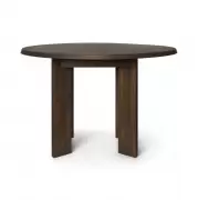 Stół Tarn 115 cm ciemny brąz Ferm Living