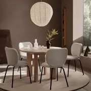 Stół Tarn 115 cm buk bielony Ferm Living