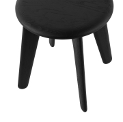 Stołek Slab czarny dąb Tom Dixon