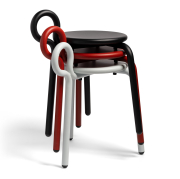 Stołek Lasso czarny &k Amsterdam