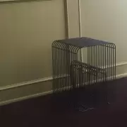 Stołek Curva czarny AYTM