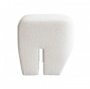 Stołek Sculpt boucle złamana biel 101 Copenhagen