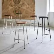 Stołek barowy Cornet 65 cm czarny HAY