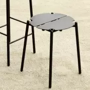 Stołek ogrodowy Novo czarny AYTM