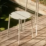 Stołek ogrodowy Novo taupe AYTM