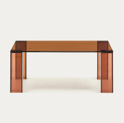 Stolik kawowy Adularia 85 cm brązowy kave home