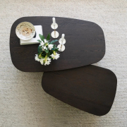 Stolik kawowy Billings 118 cm brązowy Rowico