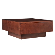 Stolik kawowy Burl 70 cm brązowy Ferm Living