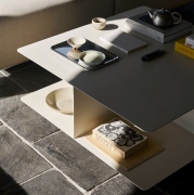 Stolik Kawowy Develius kremowy Andtradition