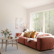 Stolik kawowy Filippa 90 cm dąb bielony Rowico