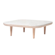 Stolik kawowy Fly SC4 dąb olejowany-biały marmur Andtradition